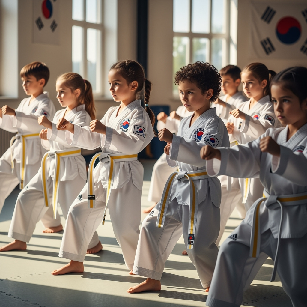 Rahasia di Balik Seragam Putih: Bagaimana Taekwondo Mengubah Anak Anda Jadi Lebih Disiplin dan Penuh Percaya Diri!