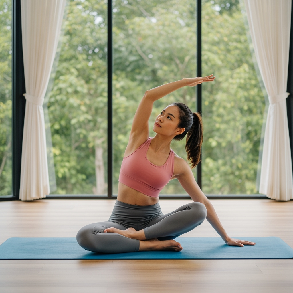 Terobosan Yoga di Tropis: Matras Berpemanas, Rahasia Otot Rileks & Fleksibilitas Maksimal?