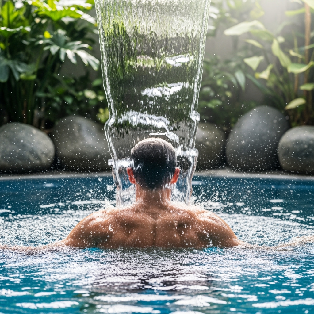 Renang di Air Terjun Buatan: Terapi Ajaib Redakan Stres Kerja & Bikin Pikiran Segar Kembali!