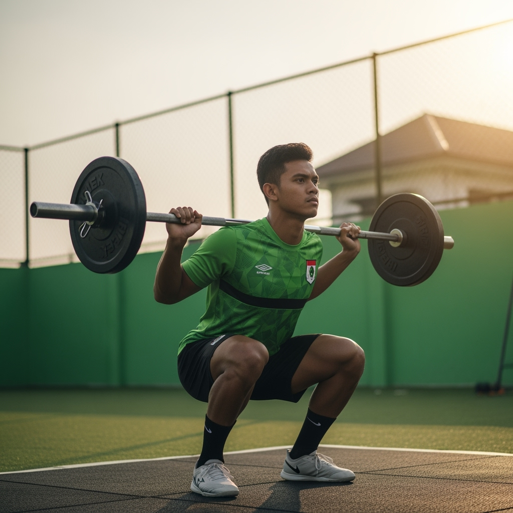 Bikin Pemain Lawan Ketar-ketir! Rahasia Latihan Kekuatan Komplet untuk Pemain Sepak Bola Amatir: Tingkatkan Power & Daya Tahanmu!
