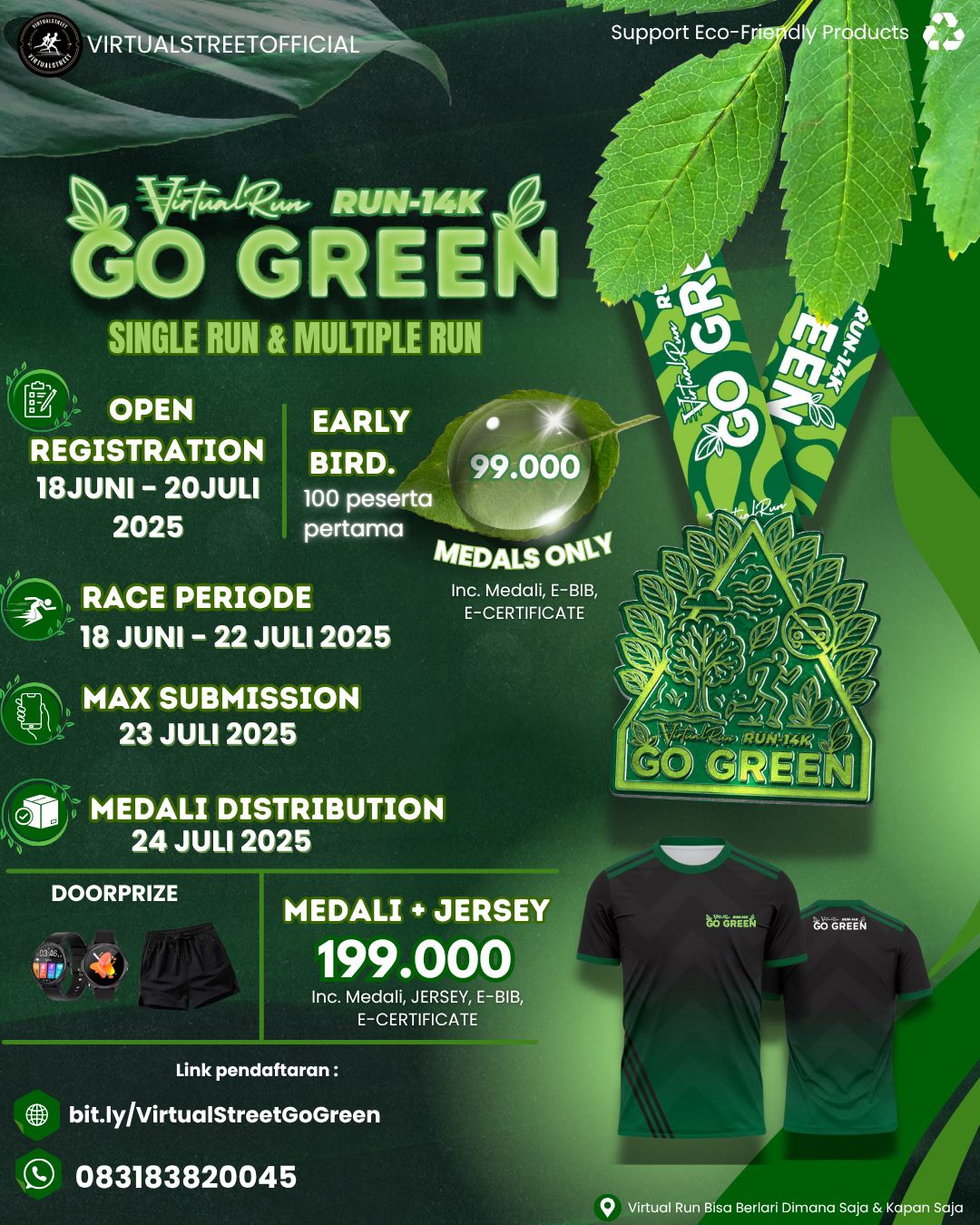 Virtual Run Go Green