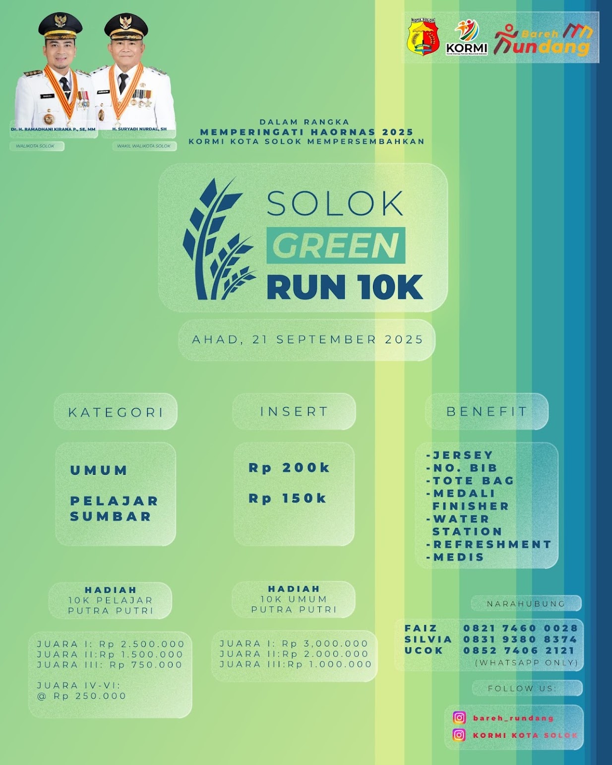 Solok Green Run