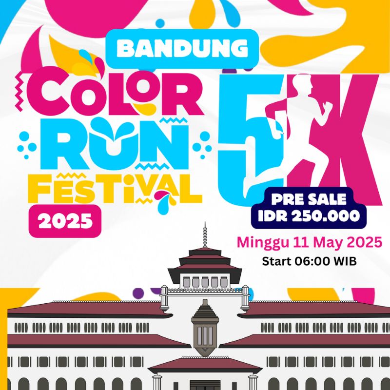 Bandung Color Run Festival 2025