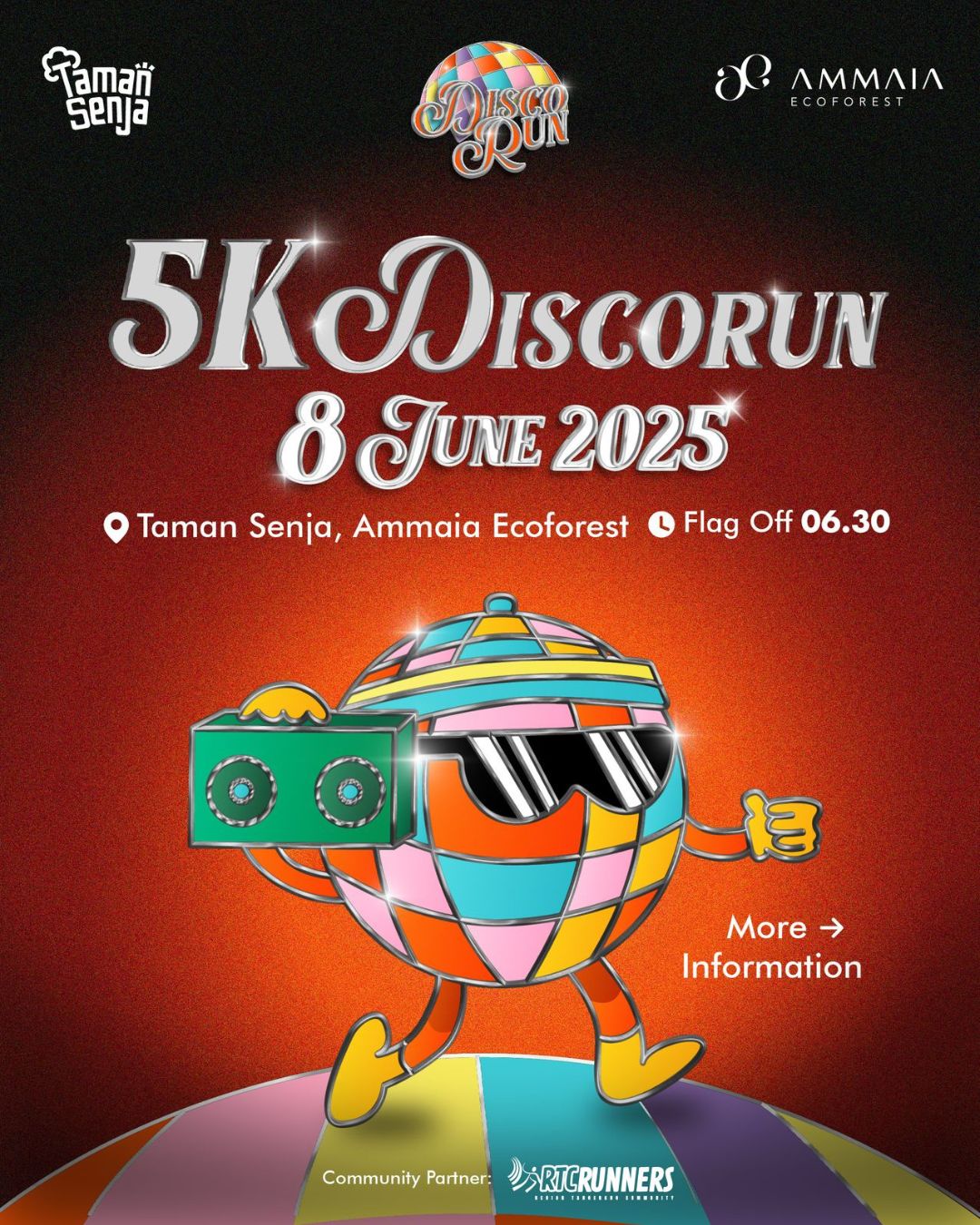 5K Disco Run Taman Senja