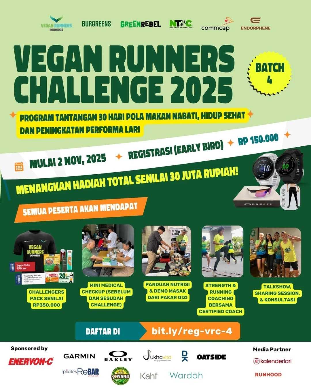 Vegan Runners Challenge 2025 Batch4