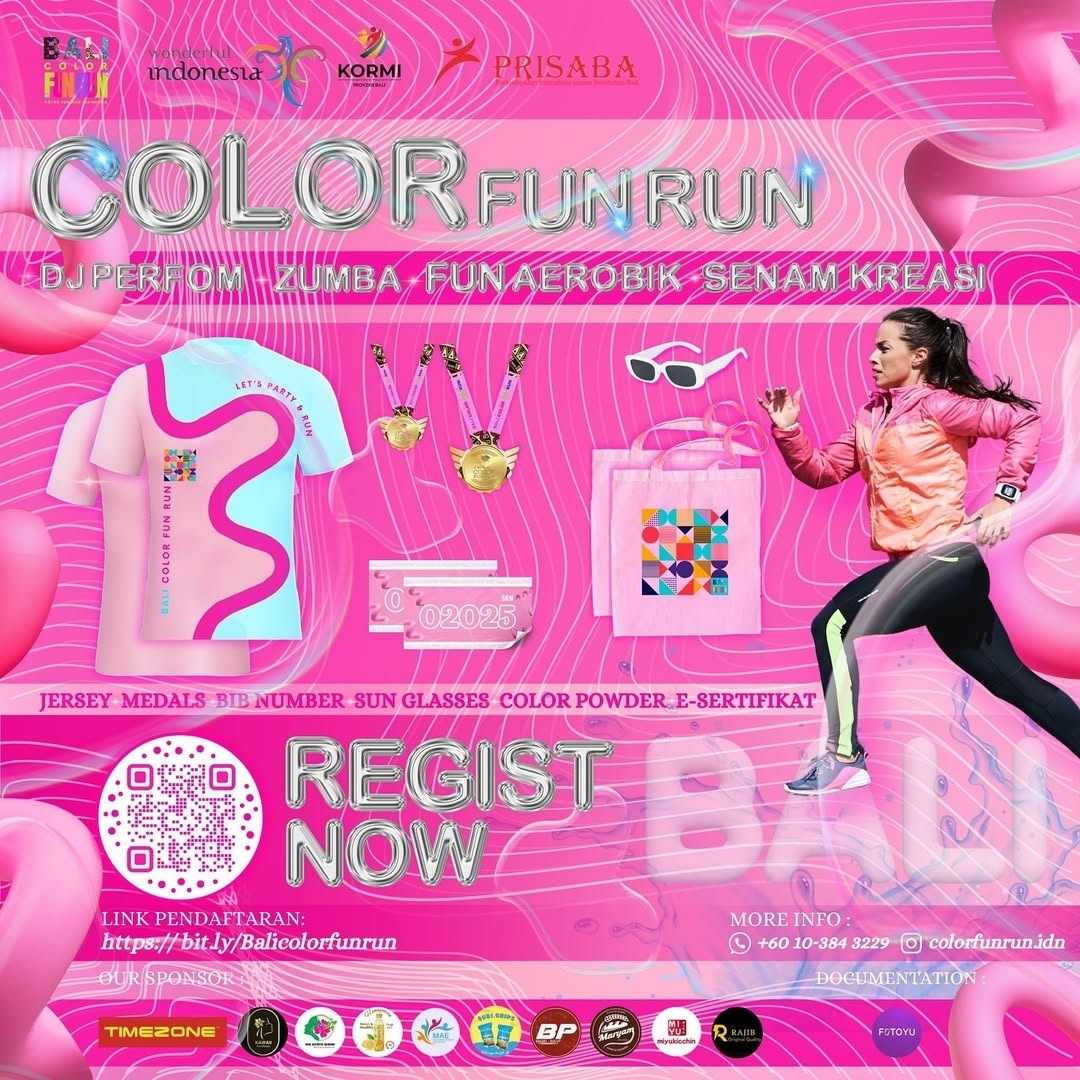 Bali Color Fun Run 2025