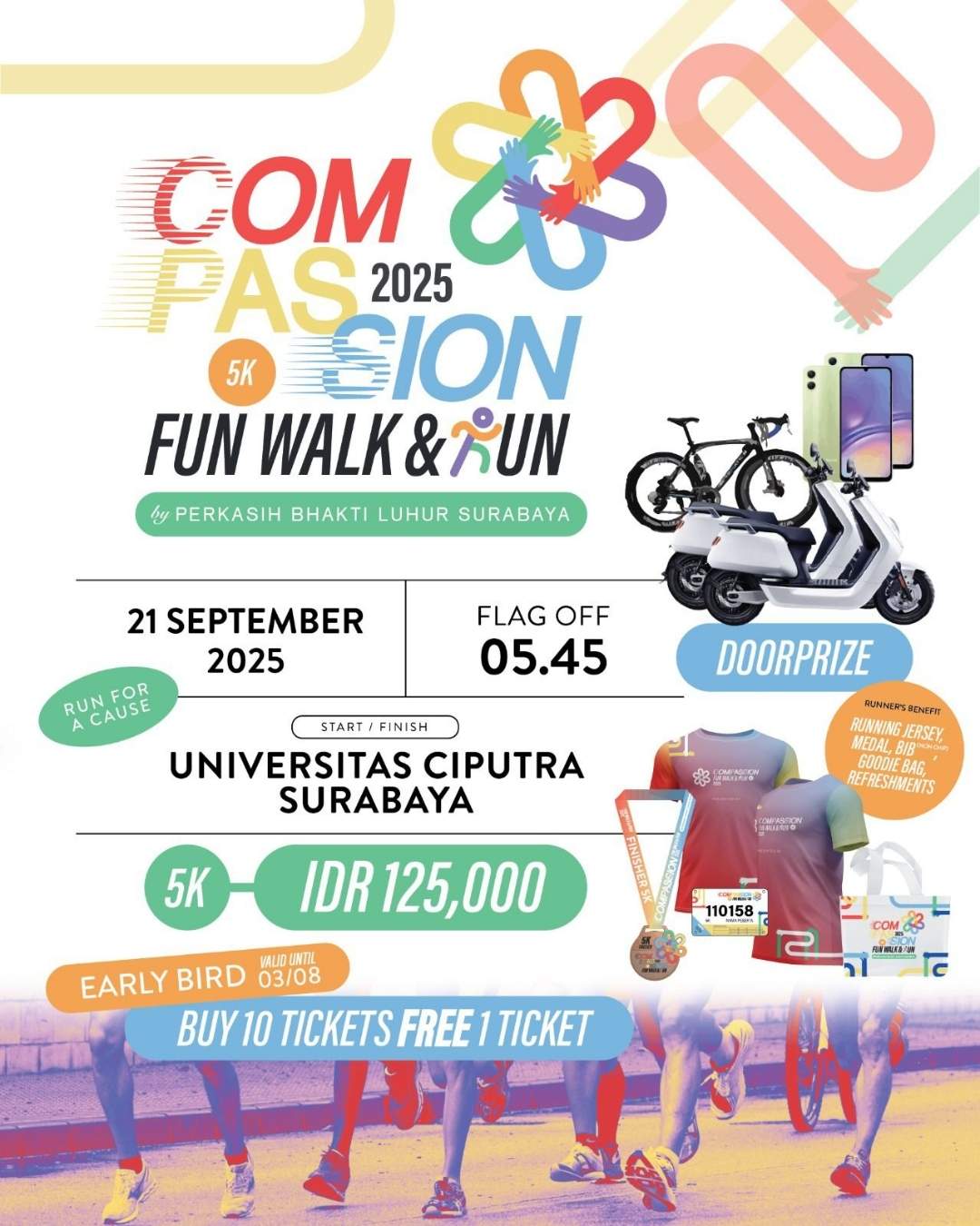 Compassion Fun Walk and Run 2025