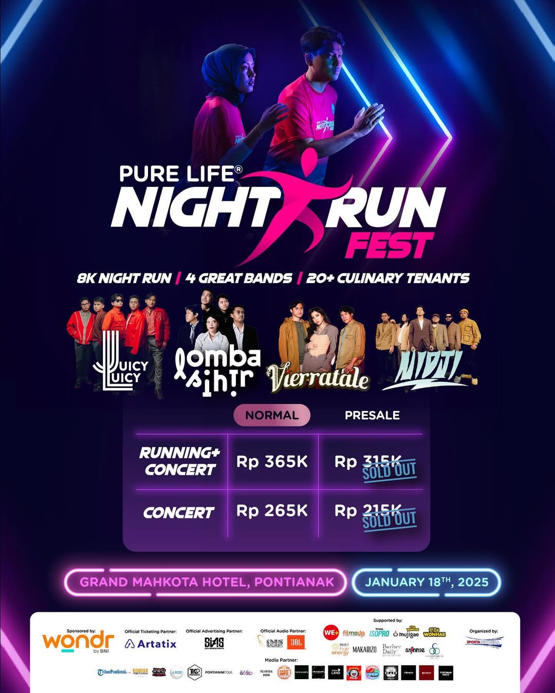Pure Life Night Run Fest 2025