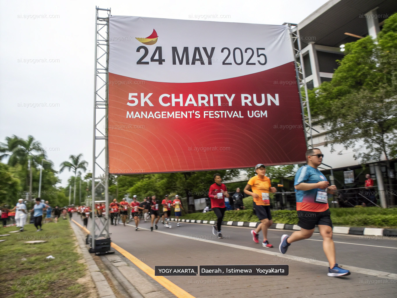 5K Charity Run Management's Festival UGM