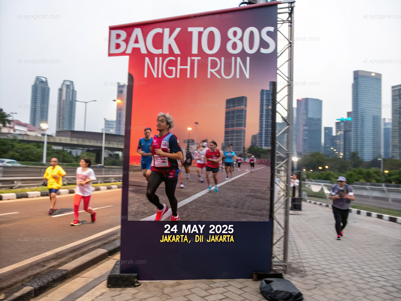 Back to 80s Night Run
