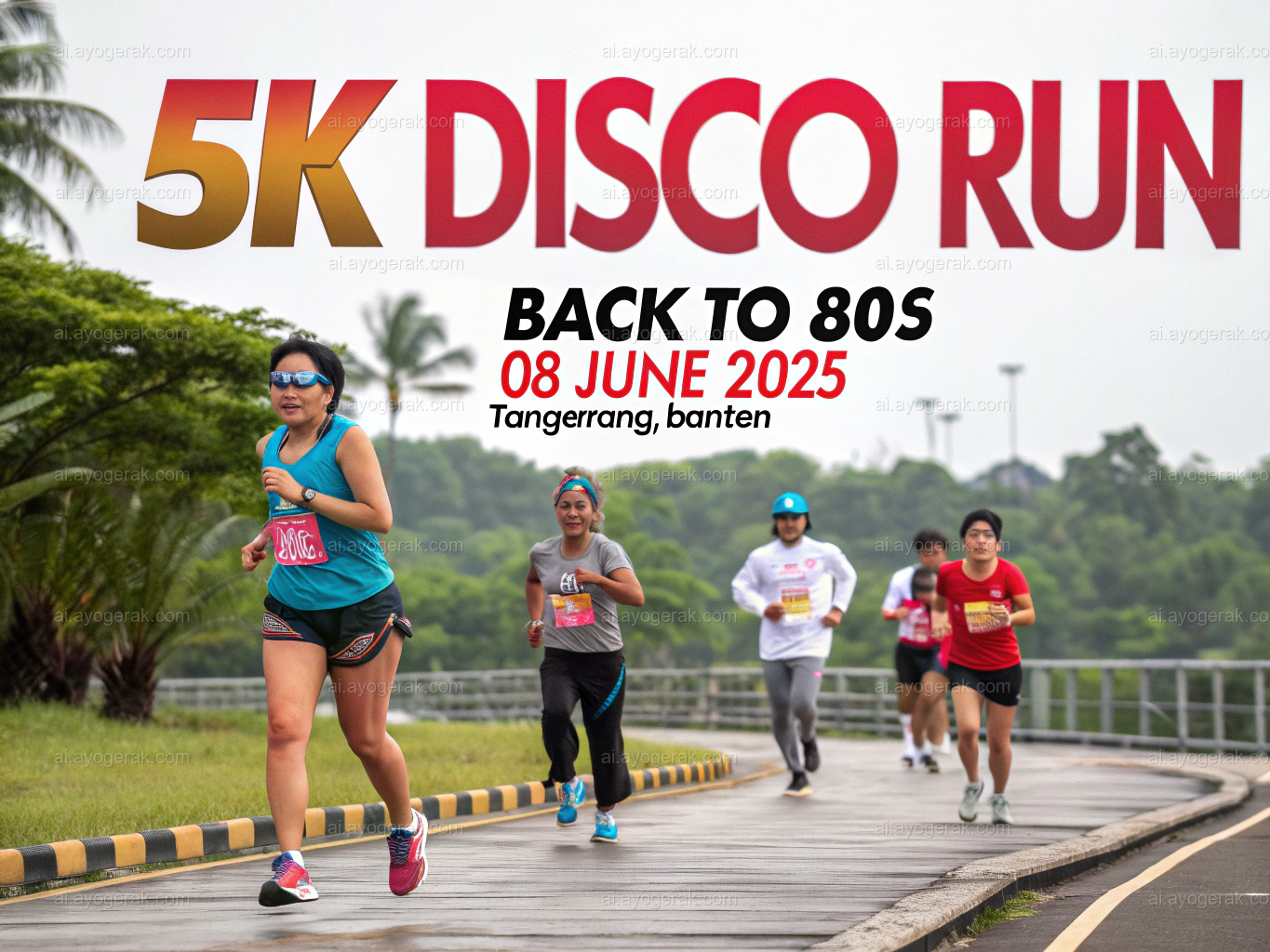 5K Disco Run: Back to 80s