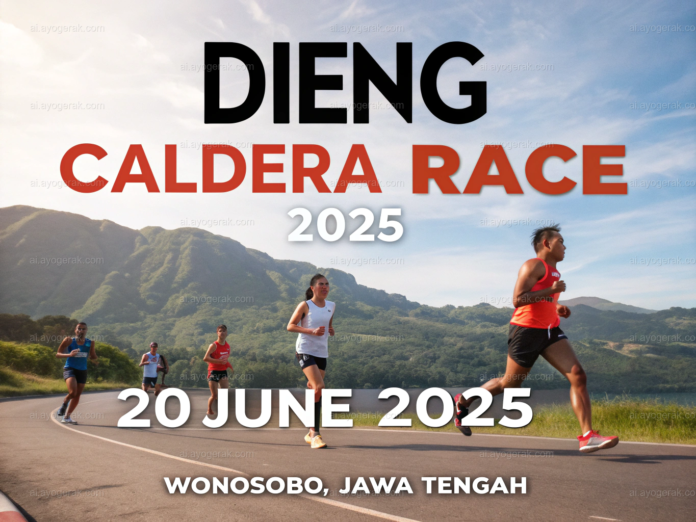 Dieng Caldera Race 2025