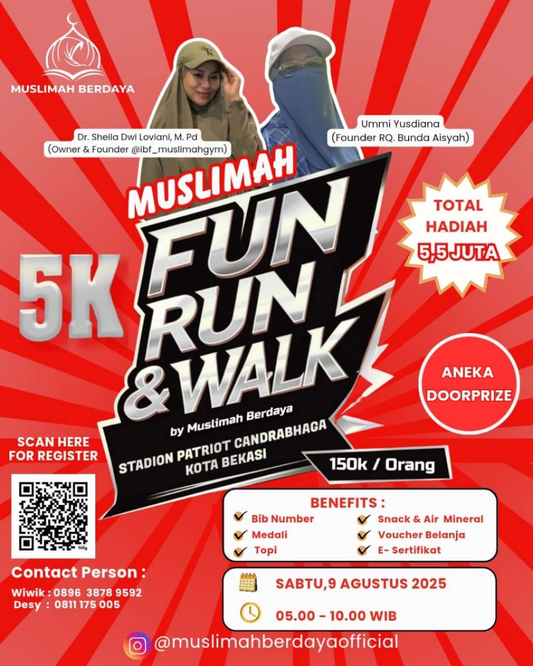 Muslimah 5k Fun Run & Walk