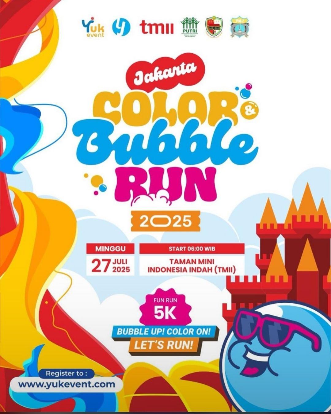 Jakarta Color and Bubble Run 2025