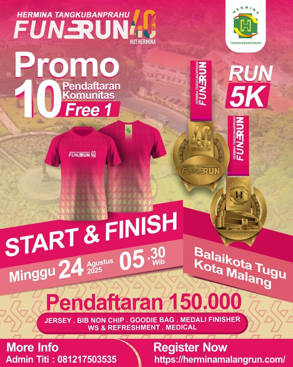 Hermina Tangkubanprahu Fun Run