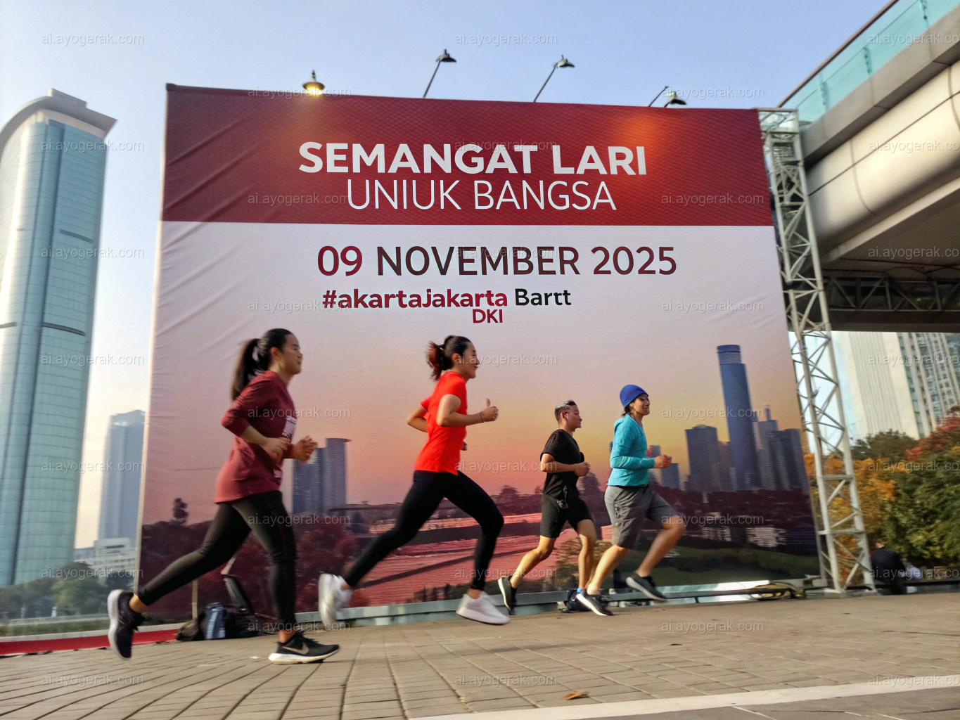 Semangat Lari Untuk Bangsa