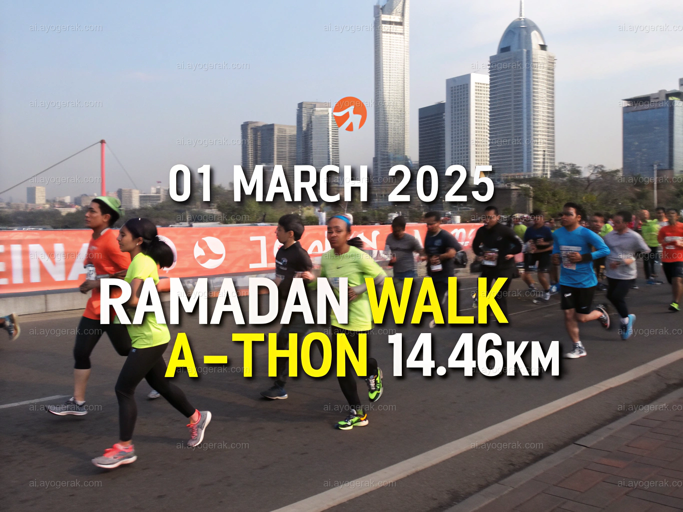 Ramadan Walk A-Thon 14.46KM
