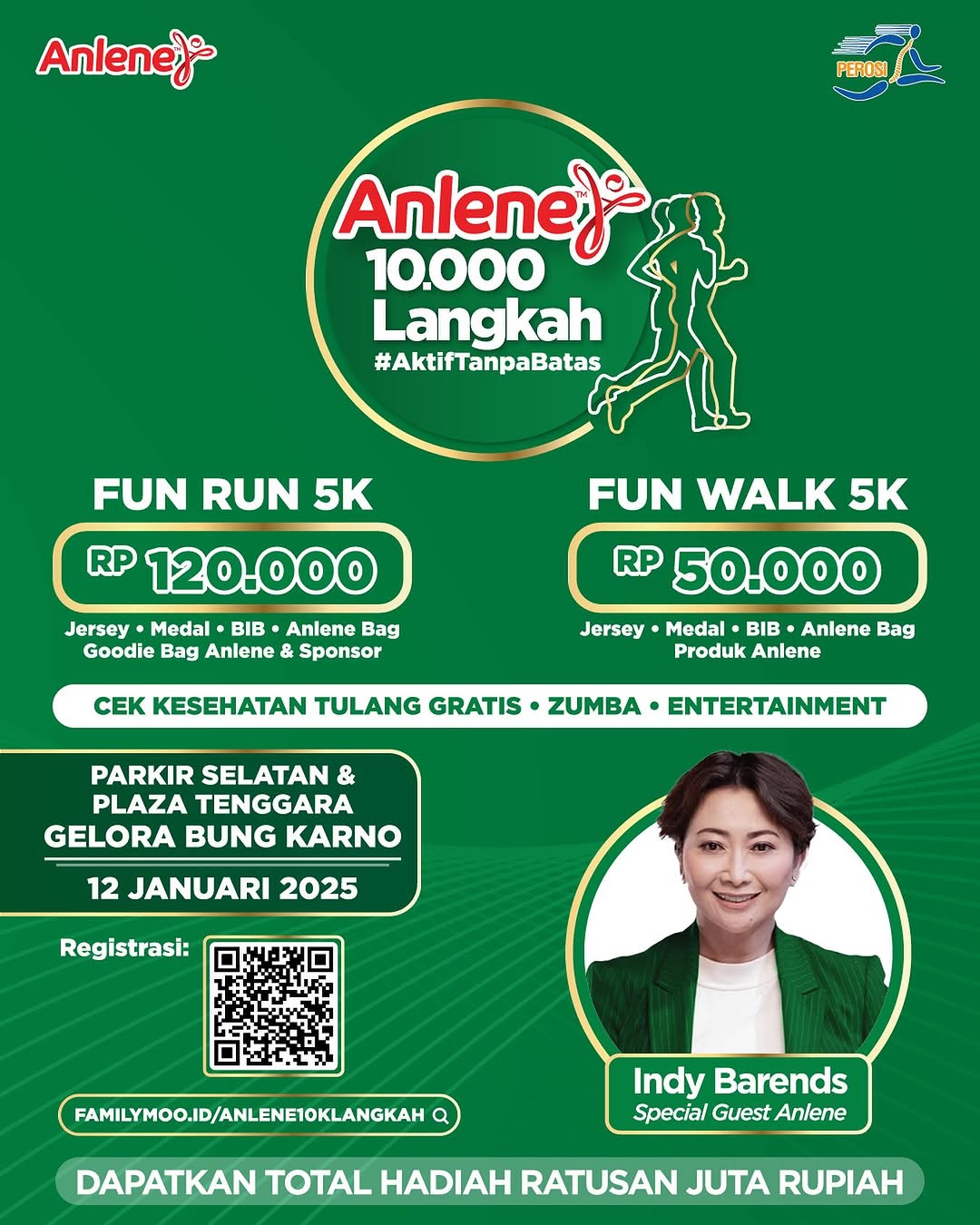 Anlene 10 Ribu Langkah Jakarta
