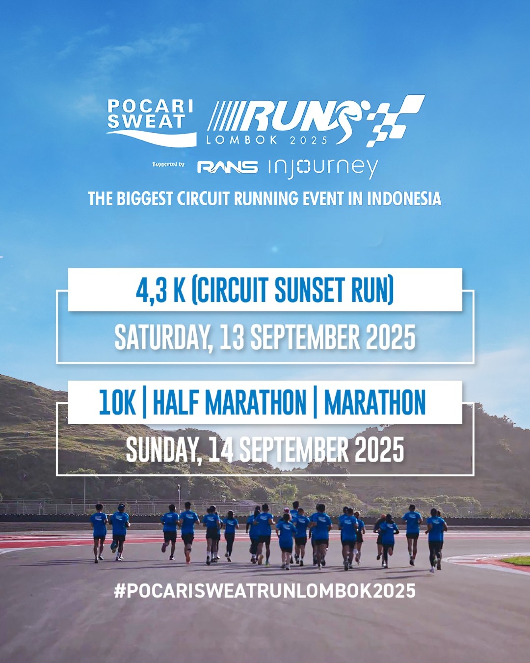 Pocari Sweat Run Lombok