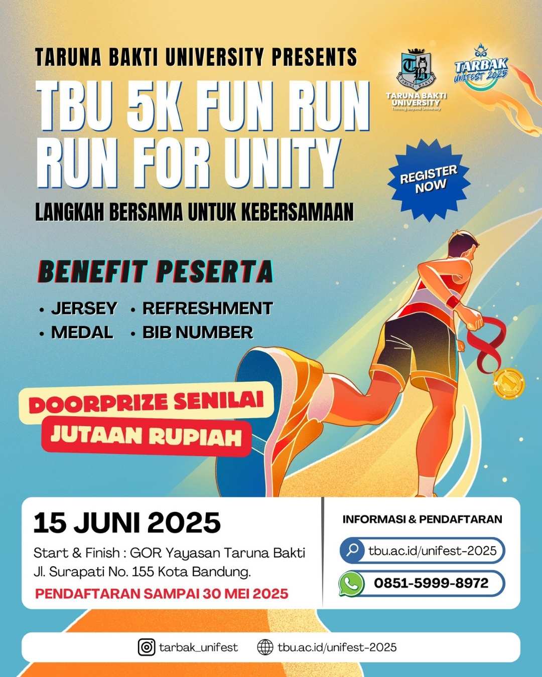 Taruna Bakti University 5K Fun Run