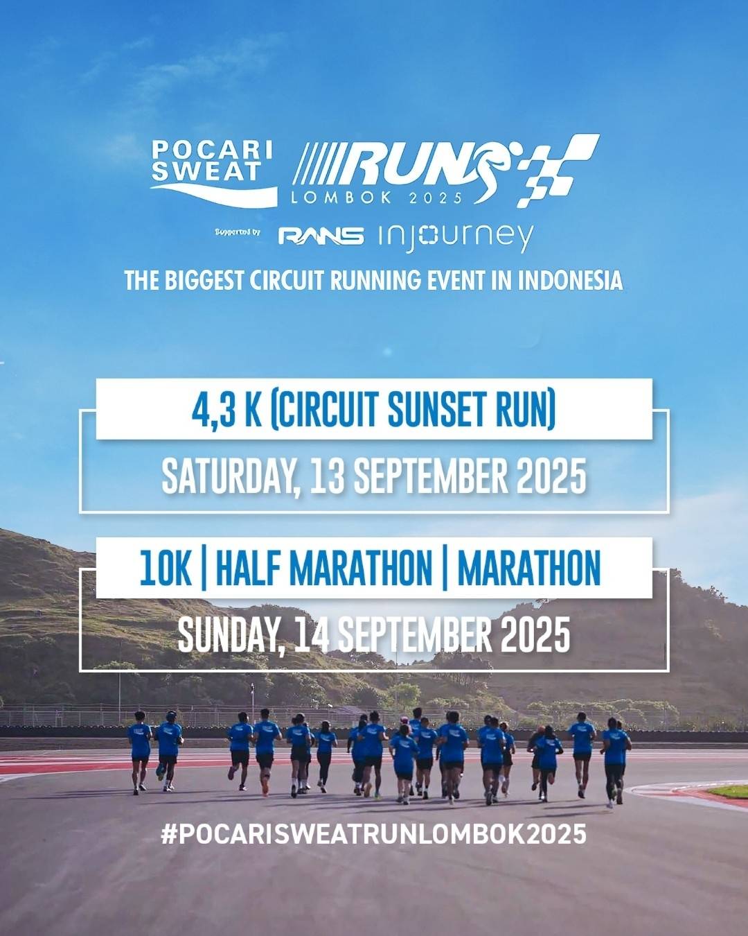 Pocari Sweat Run Lombok 2025
