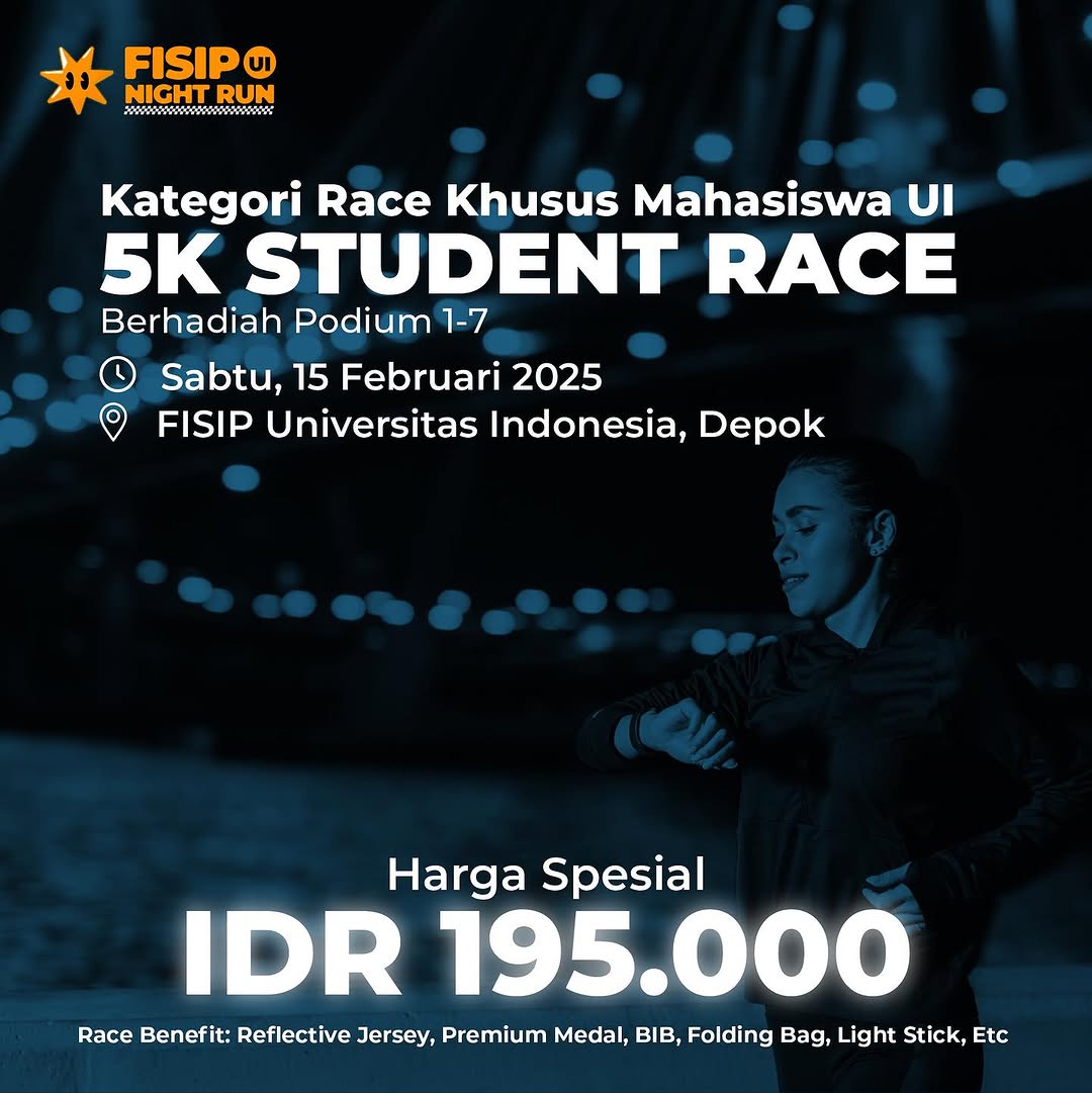 FISIP UI Night Run 2025