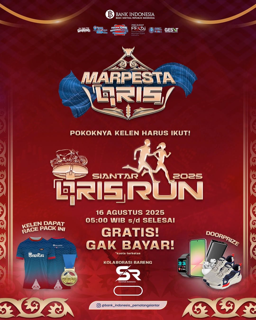 Siantar QRIS Run