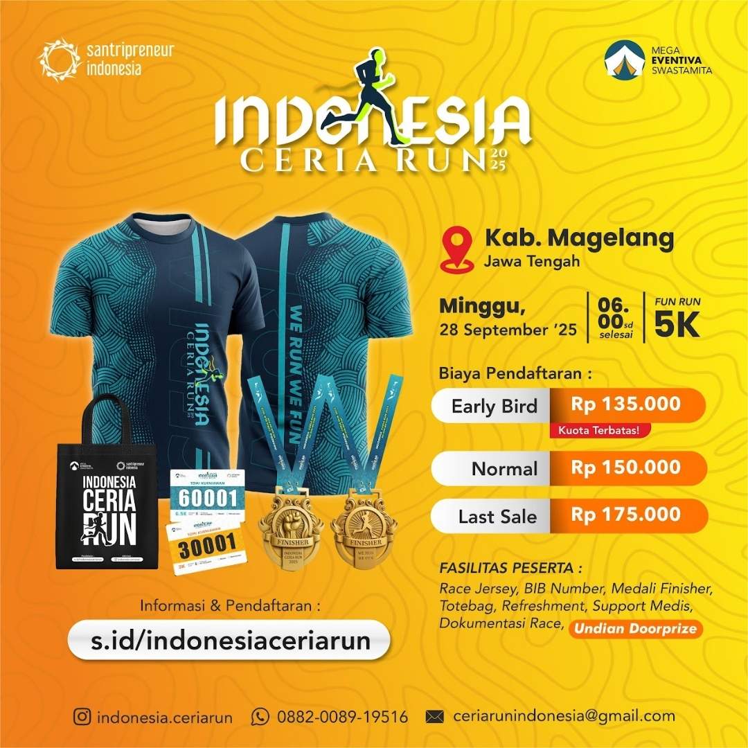 Indonesia Ceria Run 2025 Series Magelang