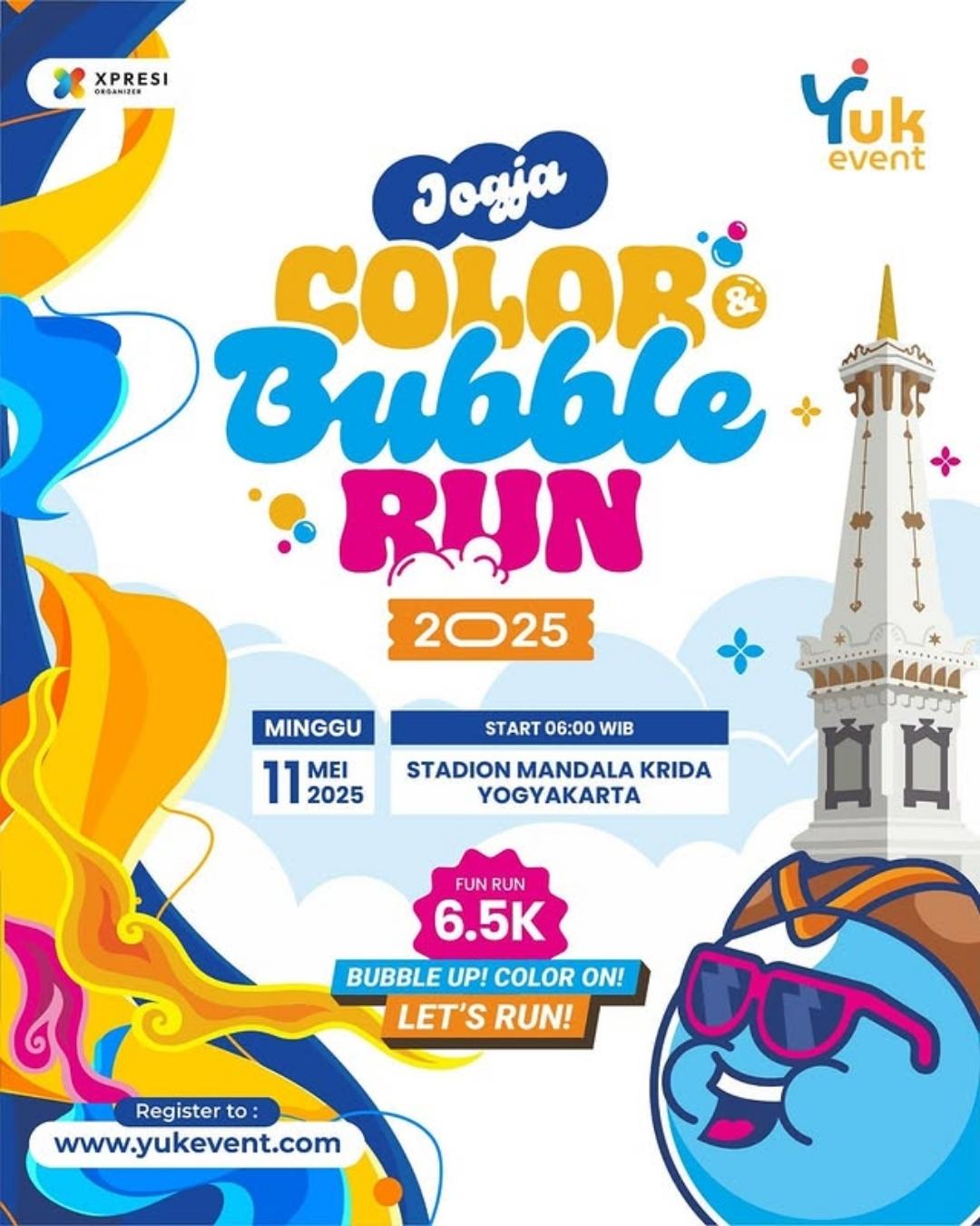 Jogja Color & Bubble Run 2025