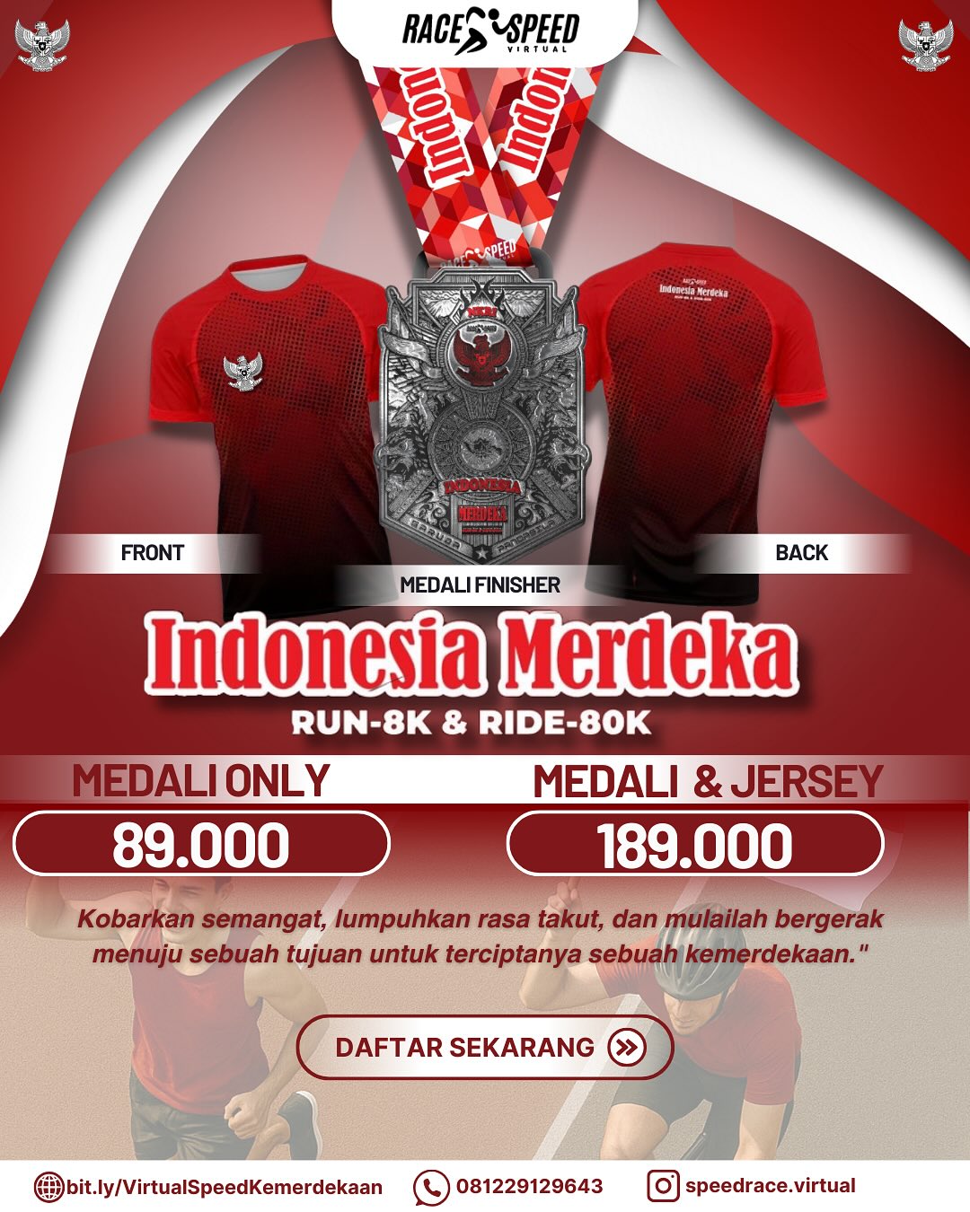 Virtual Race Indonesia Merdeka