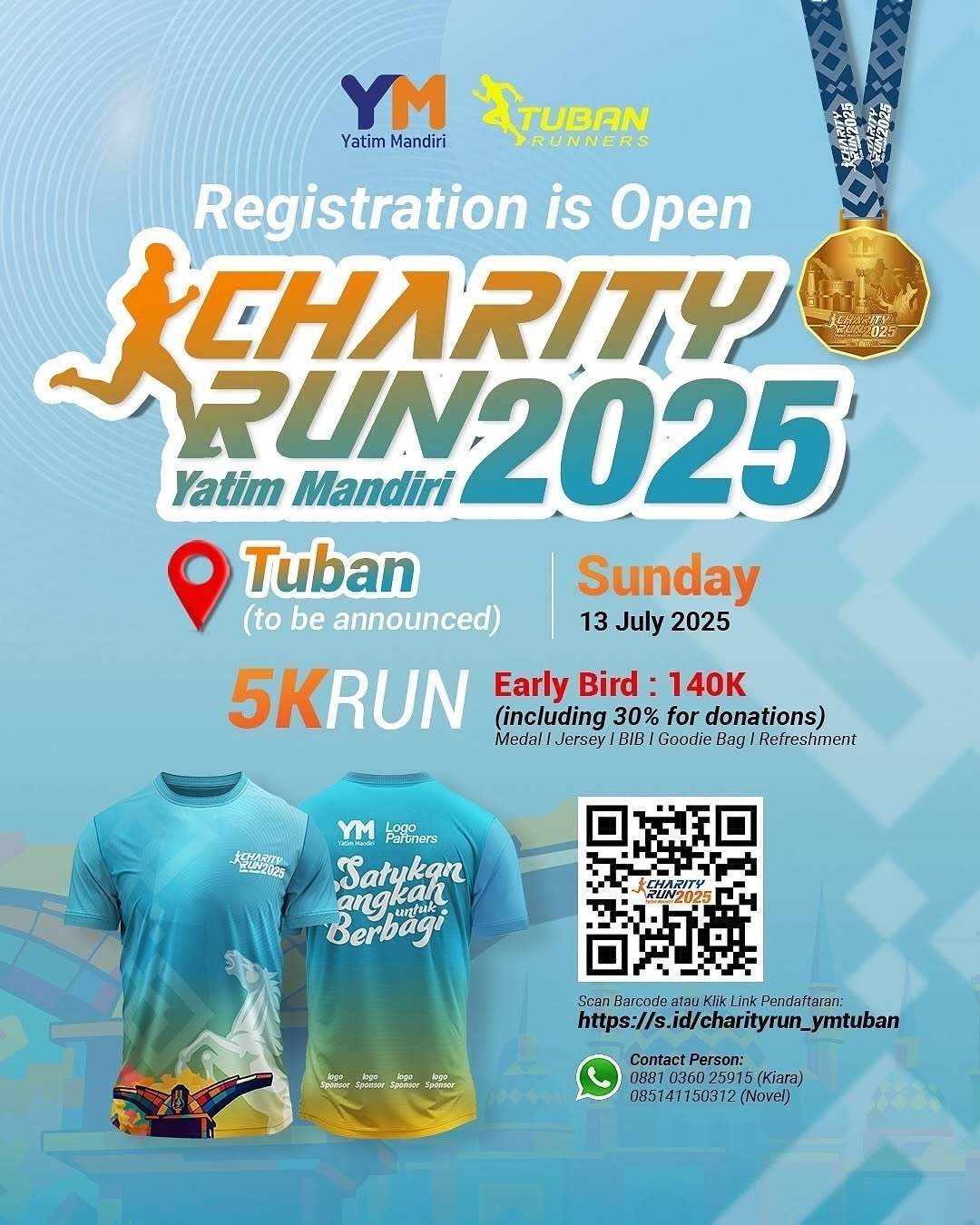 Charity Run by Yatim Mandiri Chapter Tuban