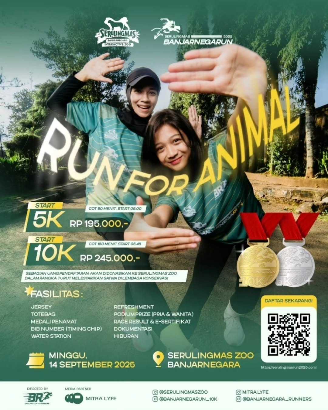 Serulingmas BanjarnegaRUN 2025: Run for Animal