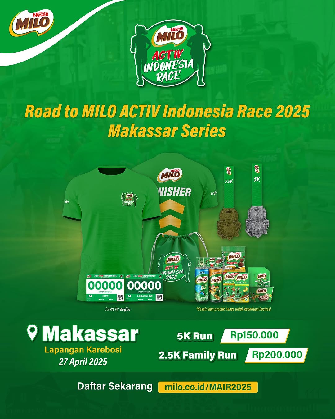 Milo Activ Indonesia Race 2025 - Makassar Series