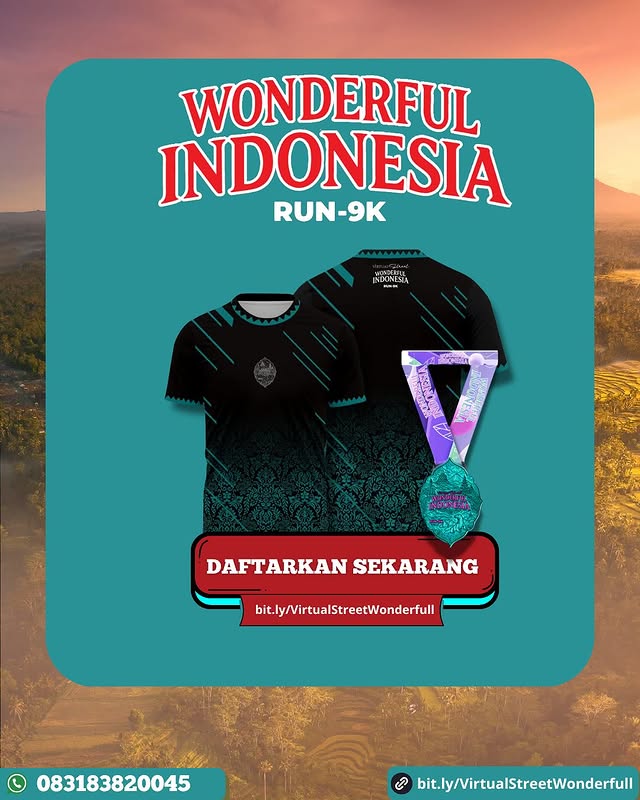 Virtual Run Wonderful Indonesia