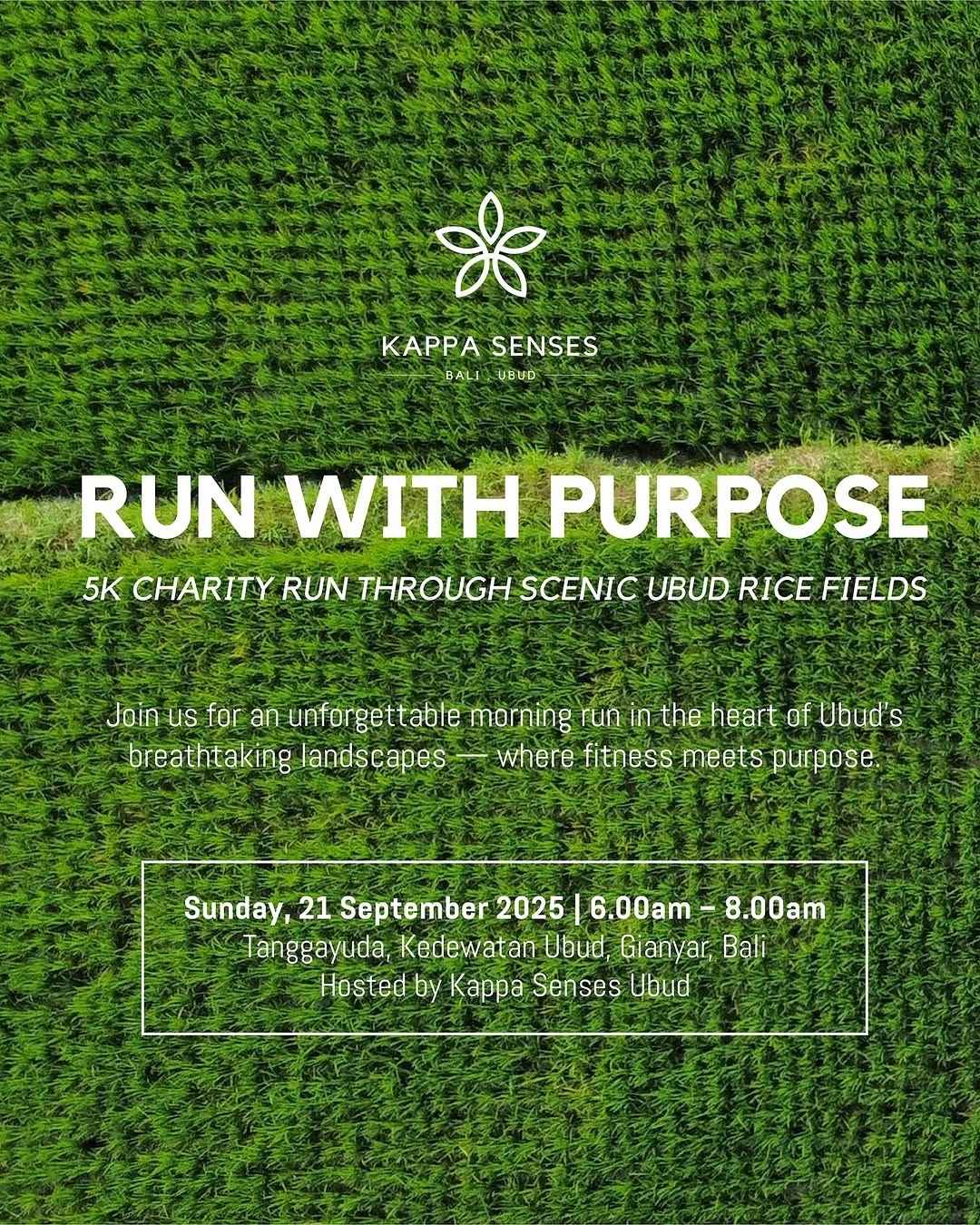 Run with Purpose by Kappa Senses Ubud