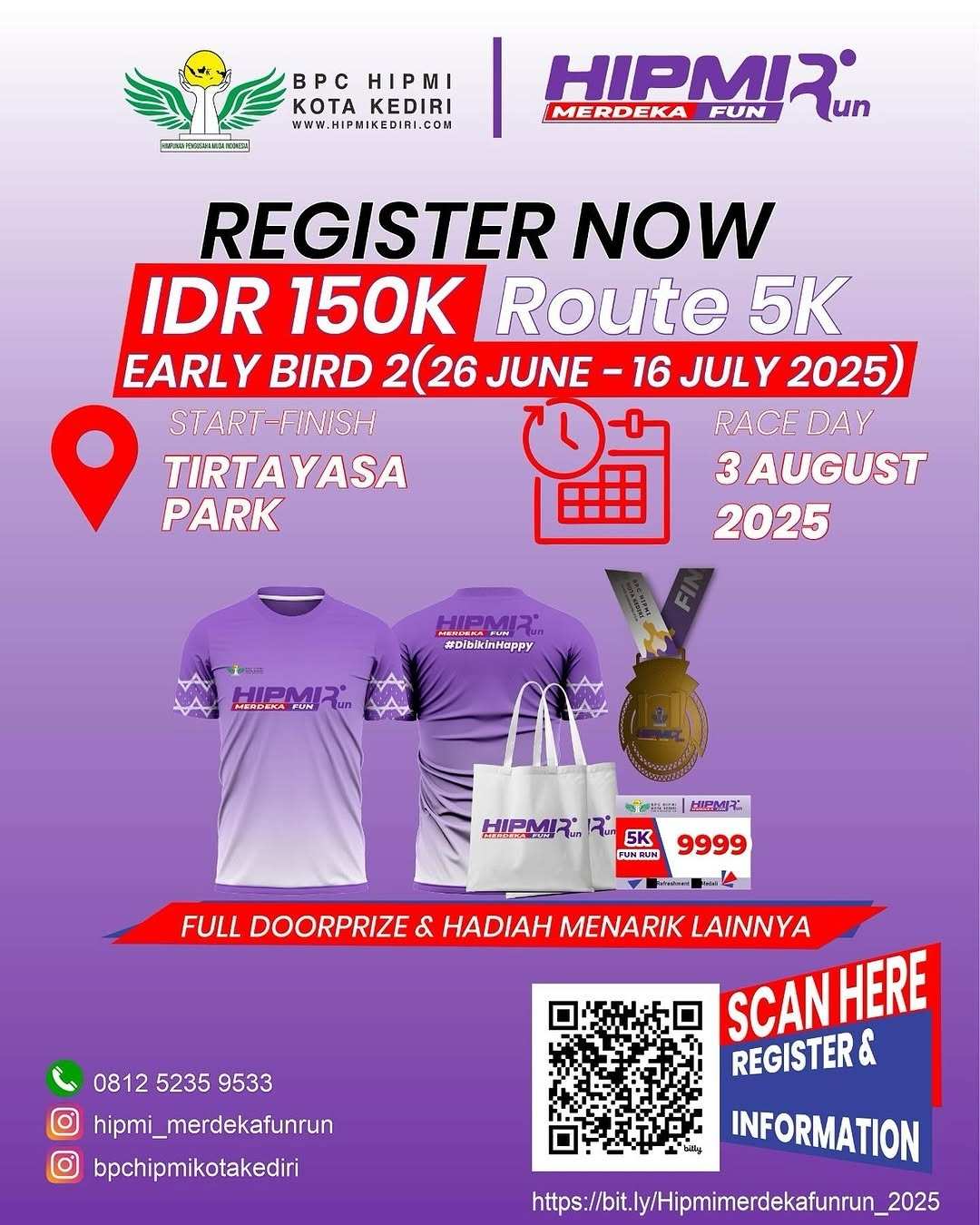 HIPMI Merdeka Fun Run 2025