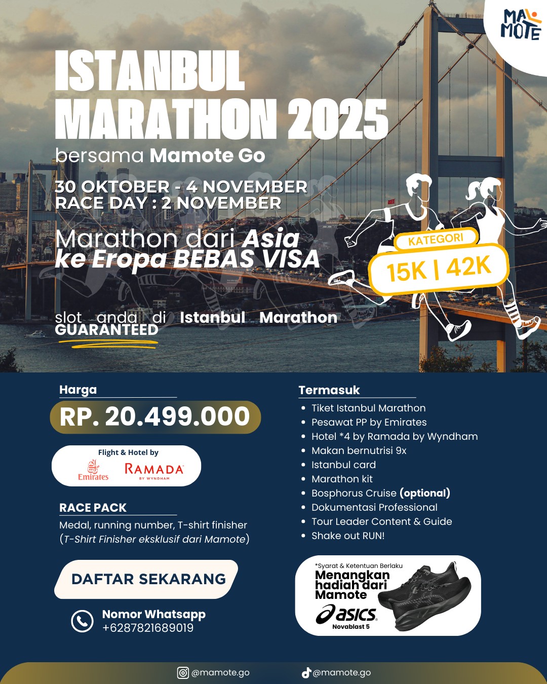 Mamote Go: Istanbul Marathon