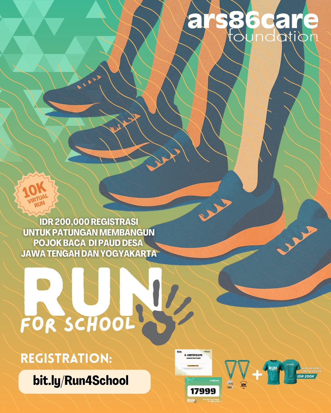 Ars86Care – Run for School