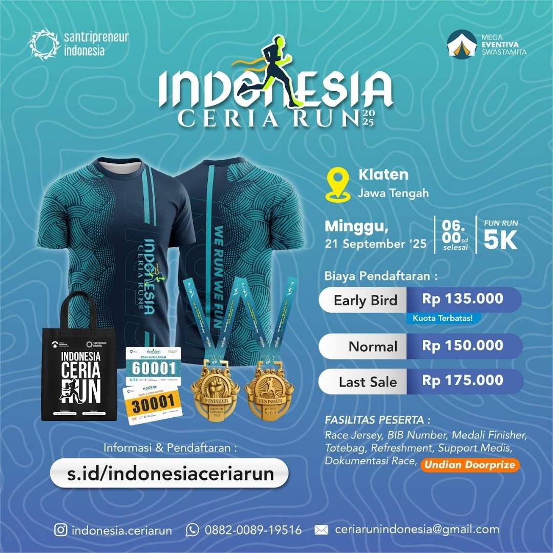 Indonesia Ceria Run 2025 Series Klaten