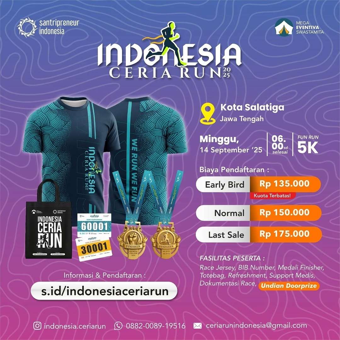 Indonesia Ceria Run 2025 Series Salatiga