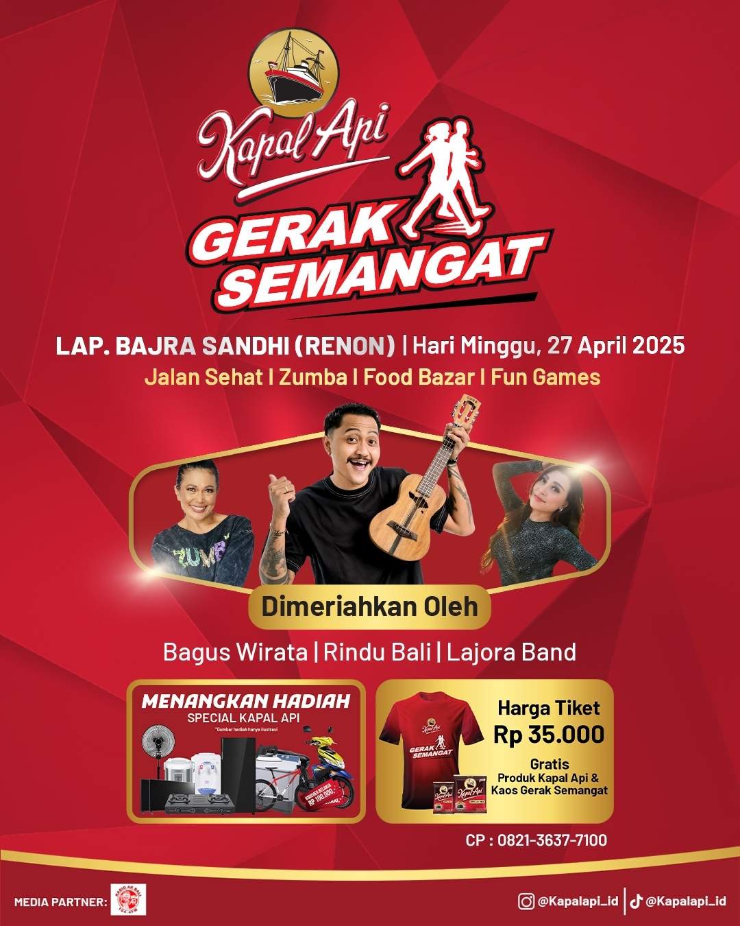 Kapal Api Gerak Semangat