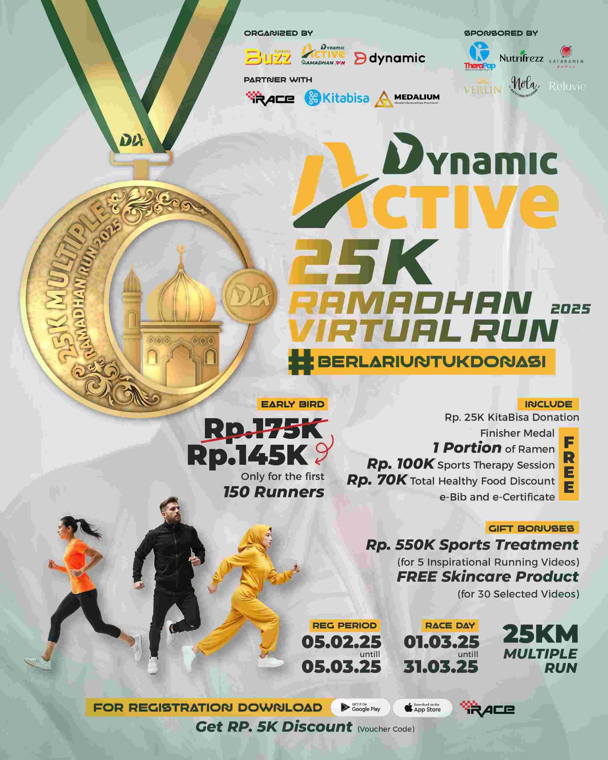 Dynamic Active Ramadhan Virtual Run