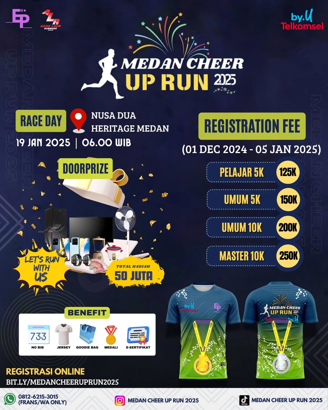 Medan Cheer Up Run 2025